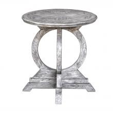  25426 - Uttermost Maiva White Side Table